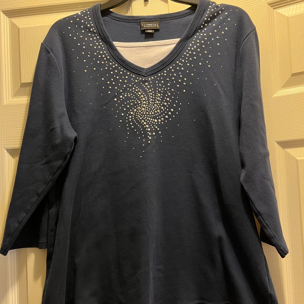 Womens Studded Blouse